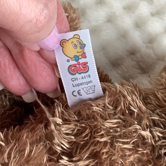 Sweet Brown Bear Plush Caramel Colour Stuffed Animal Toy - Picture 9 of 10